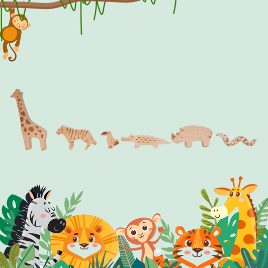 11 Animal set | Mamakarttoys