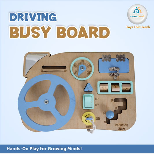 Driving Busy Board |Montessori Toys | Mamakarttoys