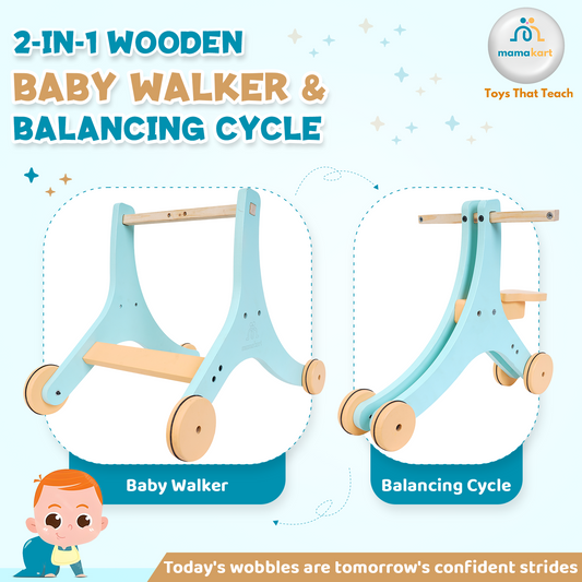 2 in1 Walker & Cycle - Mamakarttoys ( 6 month to 2.5 years )