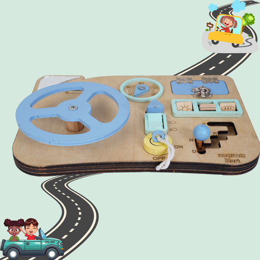 Driving Busy Board |Montessori Toys | Mamakarttoys