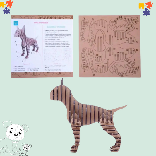 3D Dog Puzzles | Mamakarttoys